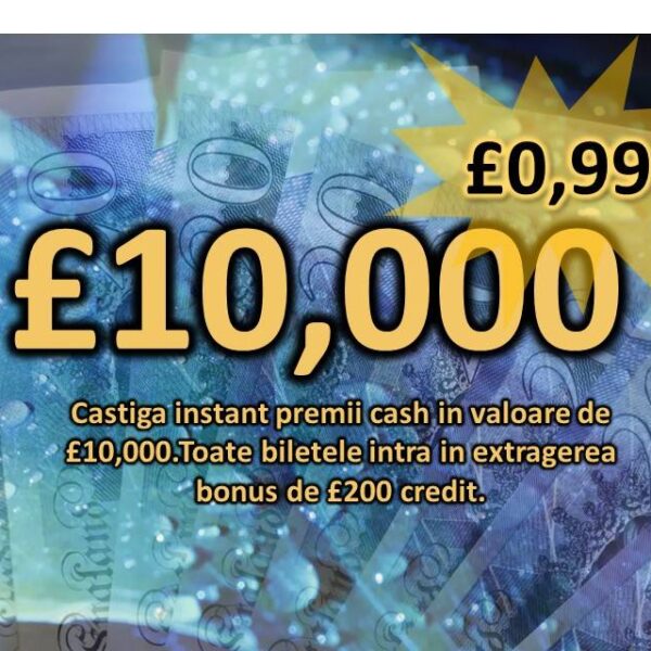 Instant Win £10,000 worth in prizes