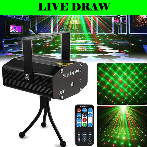 Win This Party Lights | Live Draw