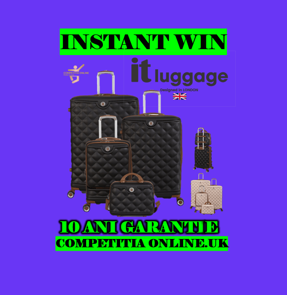 Win Instantly This Set of 4 itLuggage or £150 Tax Free
