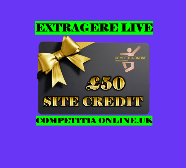 £50 Credit Site | Live Draw