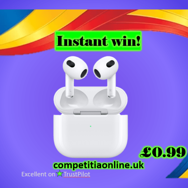 Win instantly this Apple AirPods