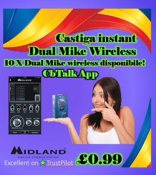 Win instantly Midland Dual Mike Wireless